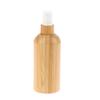 Empty 10/20/30/50/100Ml Bamboo Outer Shell Plastic Spray Bottle With Fine Mist Dispenser For Liquid Perfume Toiletries Container