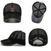 Summer Full Mesh Quick Drying Cool Sunhat Breathable Net Baseball Cap Men Outdoor Anti-UV Tennis Golf Hiking Sports Cap