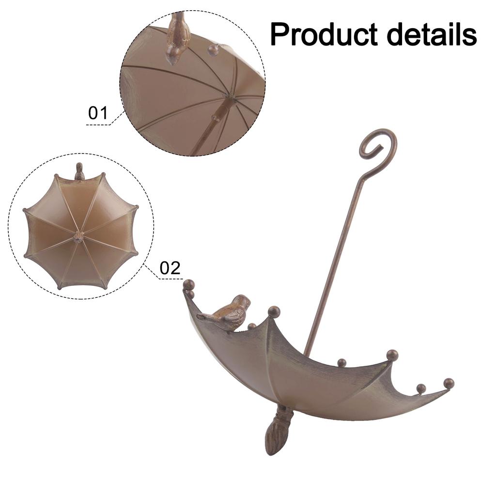 Unique Rustic Design Brown Bird Feeder with Hanging Device for Garden Use