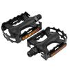 2pcs Bicycle Flat Made of Aluminum Hollow For Mountain Road Replacement Durable Pedals, Pedals, Alloy, Lightweight, Design, Double-sided Pedal,