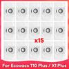 Fit For ( Ecovacs T10 Plus / X1 Plus ) Roller Side Brush Filter Dust Bag Mop Rag Robot Vacuum Cleaner Replacement Accessory Part