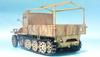 AFV Club 1/35 Sdkfz.11 3-Ton Half-Late Model Wooden Cabin Plastic Model