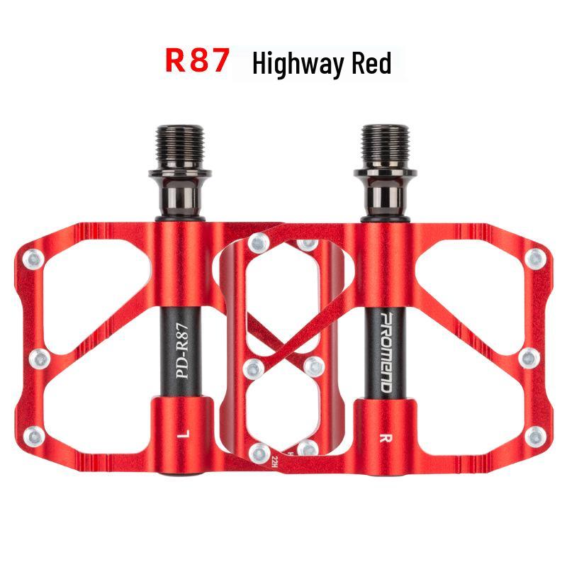 PROMEND M86 Aluminum Alloy Three-Bearing Bicycle Pedals for Mountain and Road Bikes