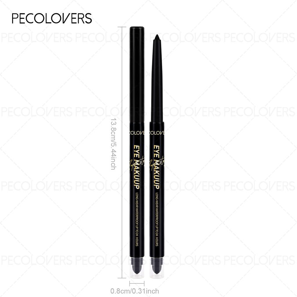 1PC Dual Tip Eyeliner Pencil Allows for Precise Application And Long-Lasting Wear Without Smudging,Waterproof, Sweat-Resistant