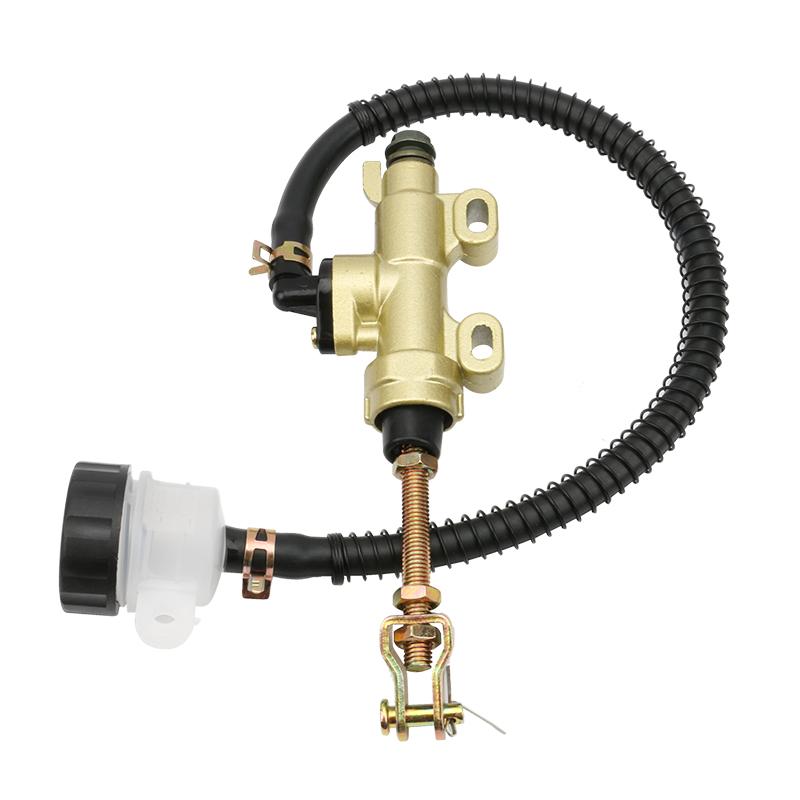 Motorcycle Rear Brake Pump Hydraulic Master CylinderUniversal For ATV 50-250CC Pit Dirt Bike Suzuki Honda Yamaha