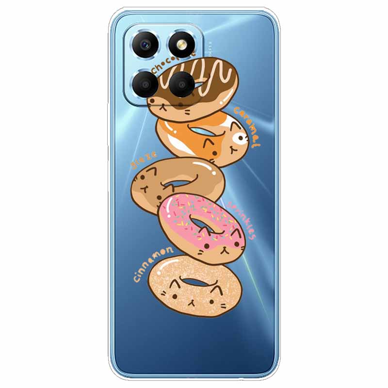 For Honor X6 Case HonorX6S Transparent Soft TPU Silicon Phone Cover For Huawei Honor X6S 2022 Case 6.5 Inche VNE-LX1 Clear Funda