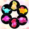 6 Pcs Pack Dinosaur Bath Toys Light UpFloating Bath Toys Set For Baby Toddlers Kids Birthday Easter Christmas Shower Pool Bath Toys Bathtub Bathroom T