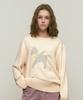 KIRSH Cherry Unicorn Jacquard Knit [Ivory]