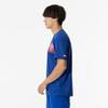 Mizuno Table Tennis Game Short JTTA Surf Size 2XL Shirt, Sleeve, Certified, Moisture-Wicking, Quick-Drying, Unisex, 82JAB111, Blue,