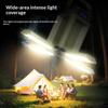 Rechargeable LED Tent Light Portable Type C Charging Multi Brightness Levels Hanging Power Lamp for Camping Travel