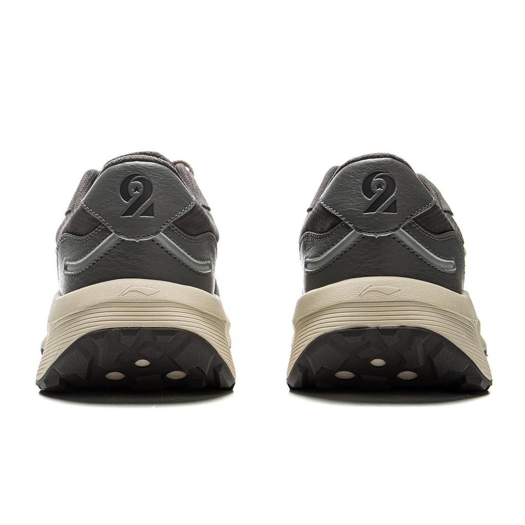 Li-Ning Unisex Zhengrong M500 Casual Shoes Dark Grey/Beige AGCV055-2