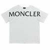 MONCLER Front Logo T-Shirt White Men's Size XL Model G10918C7C510829H8