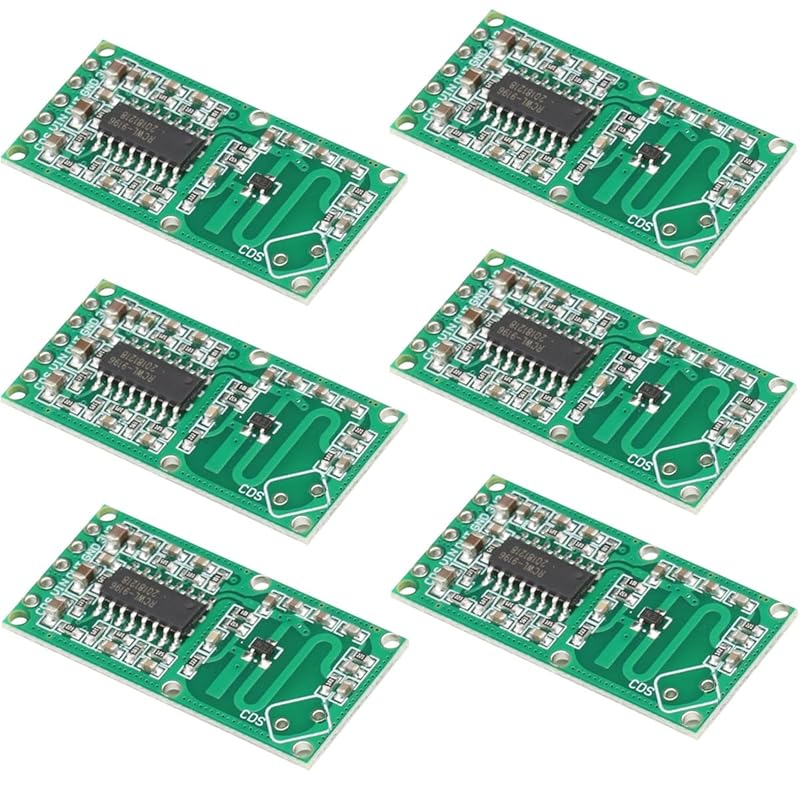 2PCS RCWL-0516 Microwave Radar Induction Module Sensor Switch Module Intelligent Induction Switch Module Human Detection Sensor Body Sensor