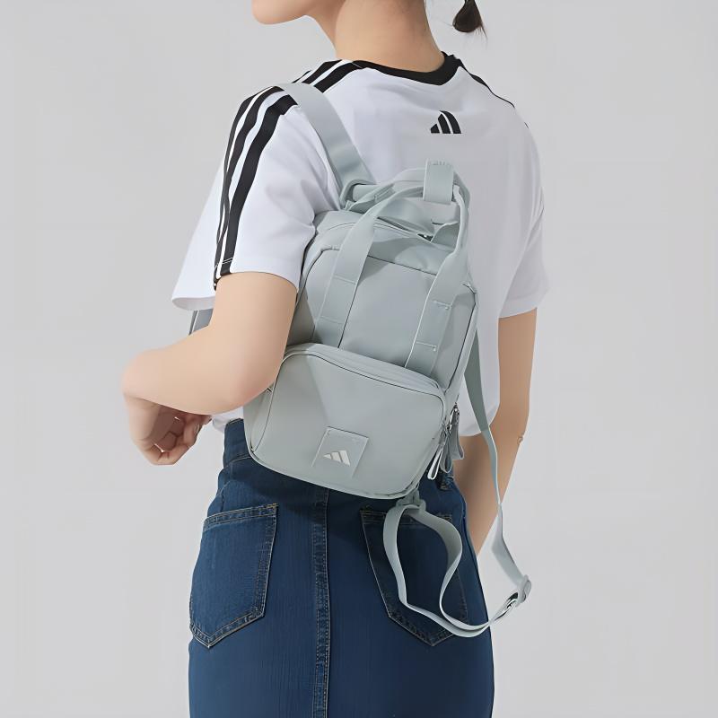 Adidas Fabric Backpack Unisex Light Green JD2263