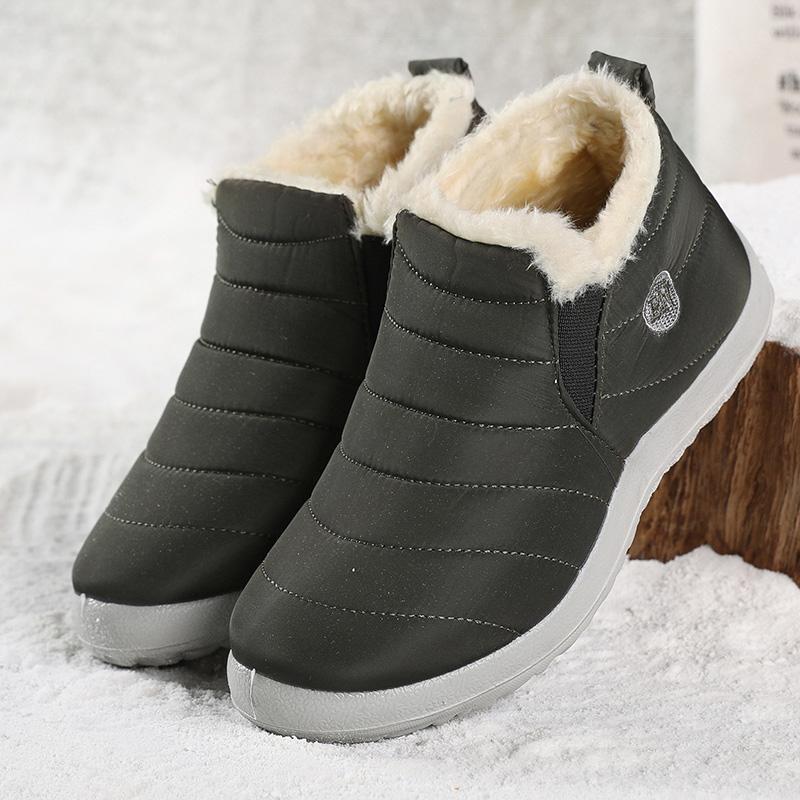 Men Boots Men'S Winter Shoes Lightweight Fur Boots For Winter Man Shoes  Waterproof Snow Boots Casual Botas Para