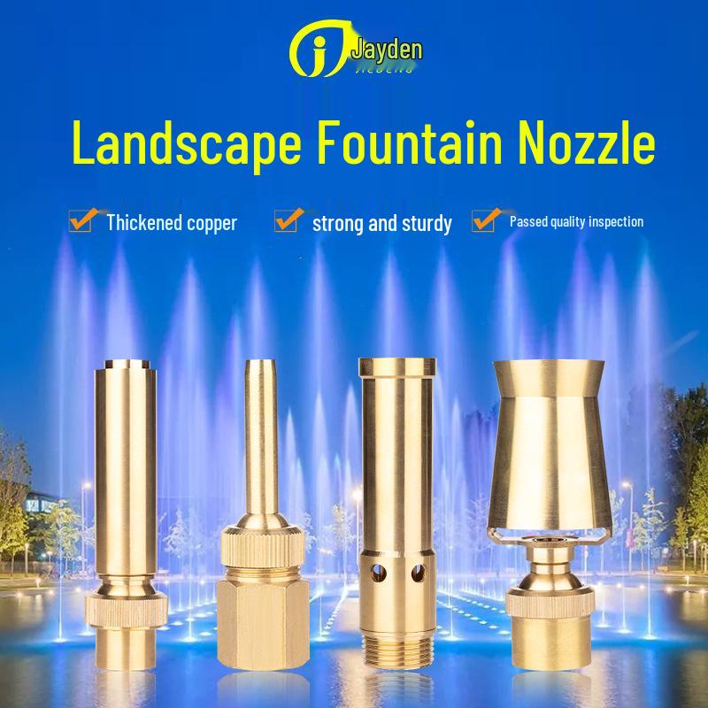 Universal Pure Copper Fountain Nozzle for Pond & Courtyard