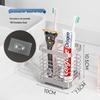 Stainless Steel Electric Toothbrush Wall Holder & Toothpaste Draining Rack