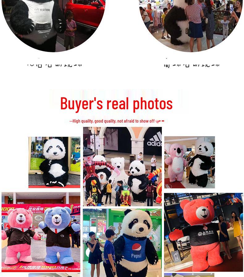 Inflatable King Kong and Gorilla Mascot Costume for Performances