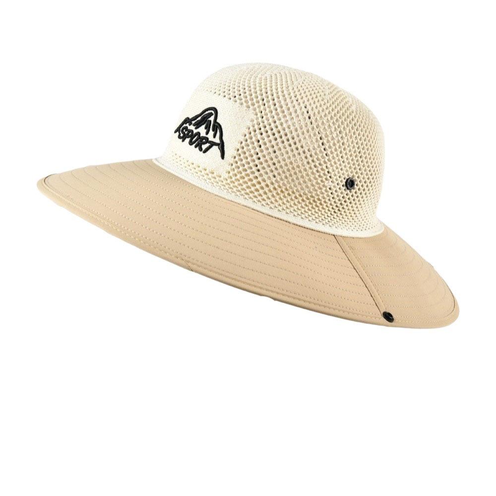 Solid Color Sunscreen Sun Hat Mesh Fisherman Hat Simple Bucket Hat  Men бежевый