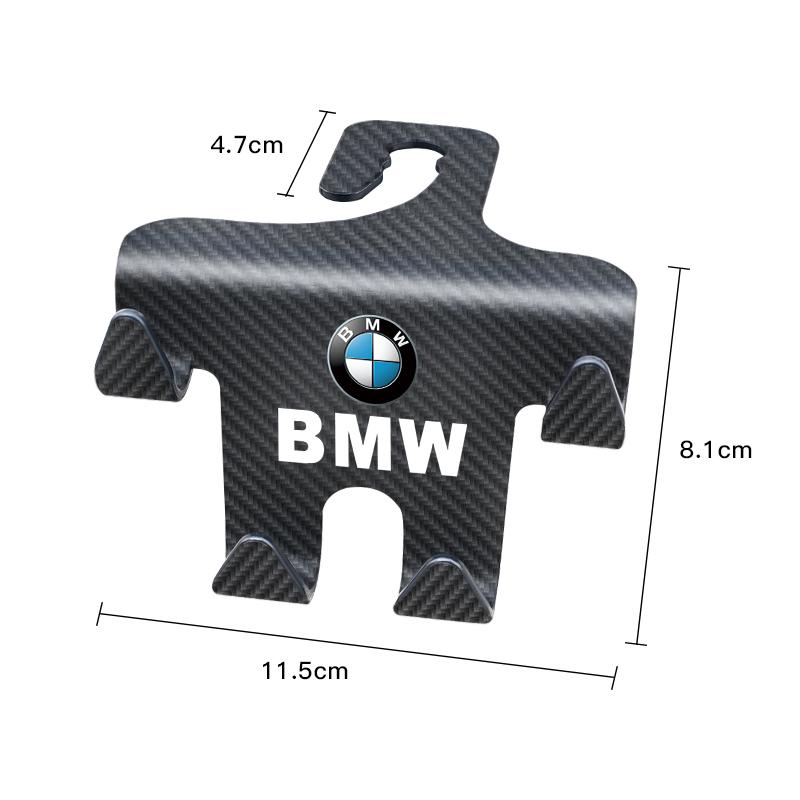 1pcs Car Rear Seat Hook Phone Holder Hanger Hooks Valve Cap For BMW X1 X2 X3 X5 X4 X6 X7 iX3 F20 F10 F07 E70 E46 E90 E92 E60 E39 EC5