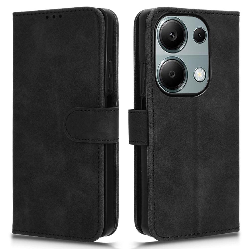 

For Xiaomi Redmi Note 13 Pro 4G/Poco M6 Pro 4G Case PU Leather Skin-touch Protective Folio Phone Cover A