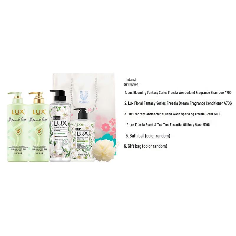 lux Fragrance Hair, Body & Hand Care Set