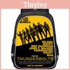 Thunderbolts Backpack Student Ergonomic Zippers And Shockproof Base Teens For