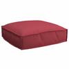 Cushion Burgundy 50 X 50 X 12 Cm Oxford Fabric