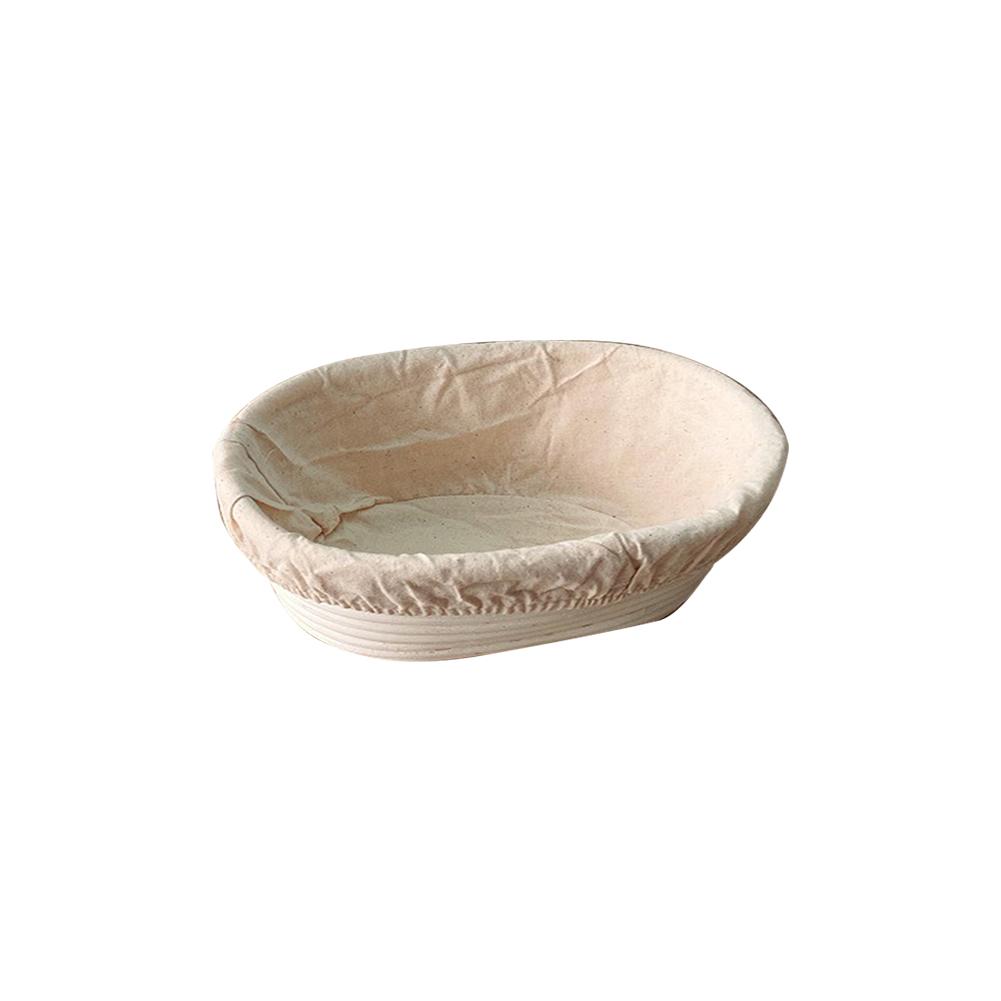 Oval Banneton Brotform Baking Supplies Rattan Bread Fermentation Baskets Bowl Woven Dough Bread Proofing Baskets Kitchen Gadgets