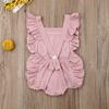 Neugeborenen Baby Mädchen Strampler Kleidung Outfit Sunsuit Sommer Overall Body