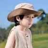 Western Cowboy Children'S Bucket Hat Boys Fashion Sun Hat Outdoor Climbing Hat Uv Protection Basin Hat