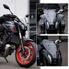 For YAMAHA MT07 FZ07 MT FZ 07 2021 2022 2023-24 Front Wind Deflector Windscreen Cover Guard Moto Windshield MT-07 With Bracket