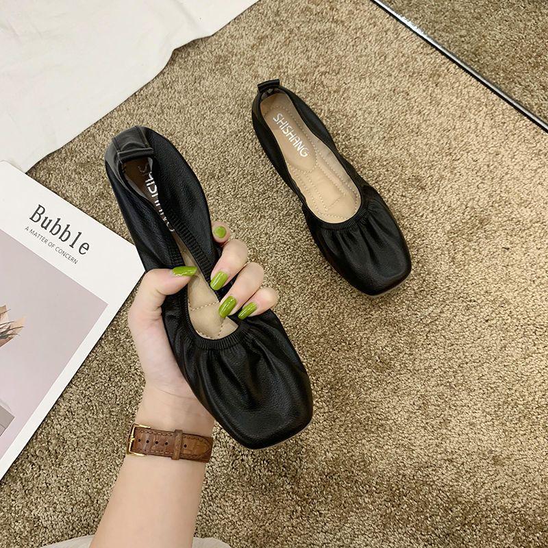 2025 Women's Soft Leather Moccasins - Versatile Flat Shoes for Spring & Autumn