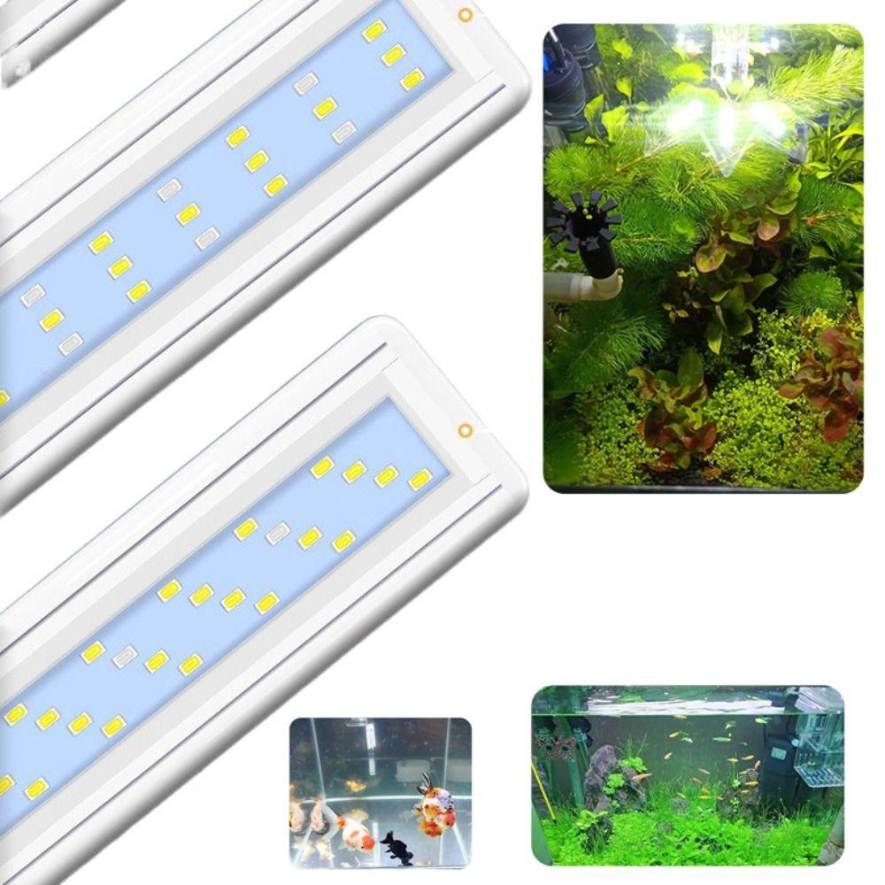 Super Slim LED Aquarium Lighting Adjustable Waterproof Aquatic Plant Light Energy Saving Fish Tank Light Fish Tank Lighting