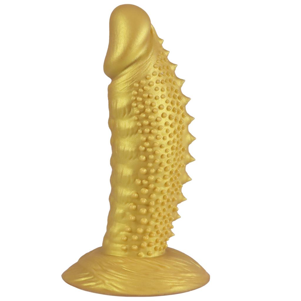 Dildo Réaliste en Silicone Dents de Loup - Pénis Artificiel Texturé Doux pour Femmes, Stimulation du Point G Jouet Sexuel Adulte pour Couples