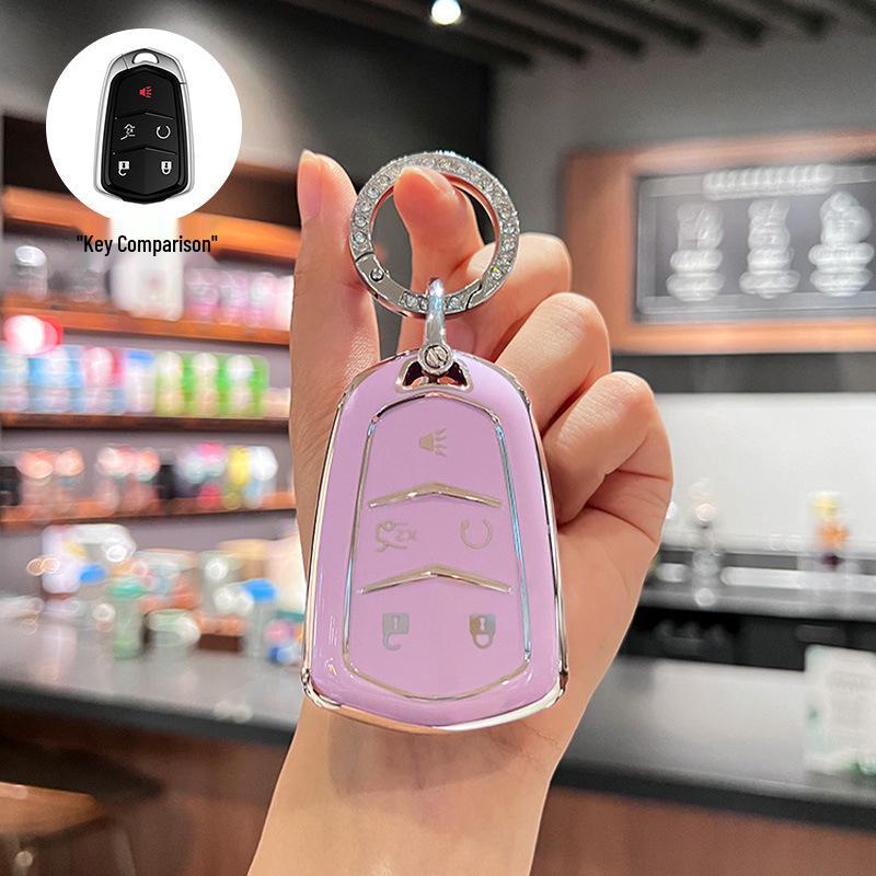 Cadillac Key Cover for XT5, XT4, XT6, CT5, CT6, CT4, XTS, ATSL Models