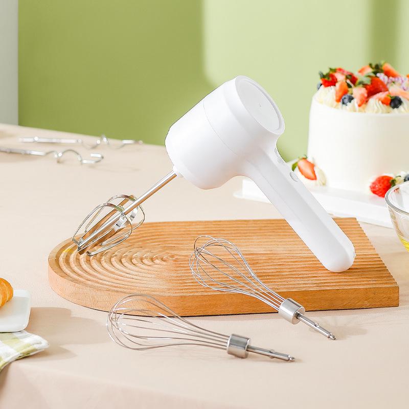 Multifunctional Wireless Egg Beater: Portable, Rechargeable Cream & Dough Mixer for Baking
