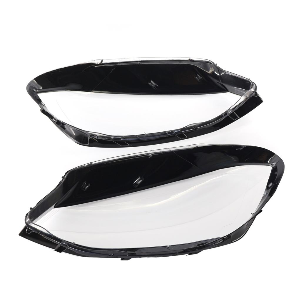 Left+Right Front Headlight Cover For VW Golf 7 MK7 GTI 2014-2017 1Pair Clear Headlamp Lens Shell Transparent Lampshade