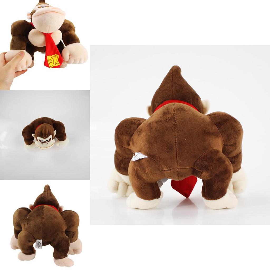 Klassisches Donkey Kong Super Mario Bros Plüschtier 98 Zoll Niedliches Sammlerstück Geschenk
