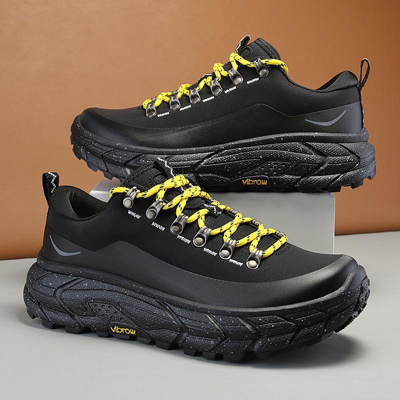 LT outdoor thick-soled lightweight functional shoes men's off-road waterproof, non-slip and wear-resistant mountaineering shoes casual hiking shoes