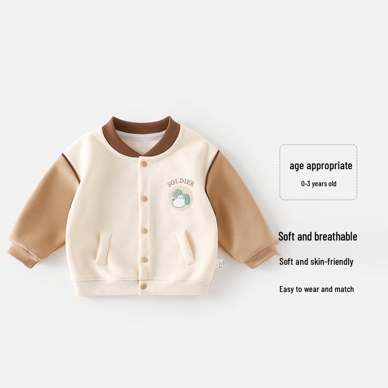 

Autumn Baby & Toddler Cardigan: Warm, Cute Outdoor Sweatshirt for Boys & Girls 90 cm