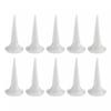 Pack of 10 Plastic Caulk Nozzles with Glue Mouth for Construction Tools