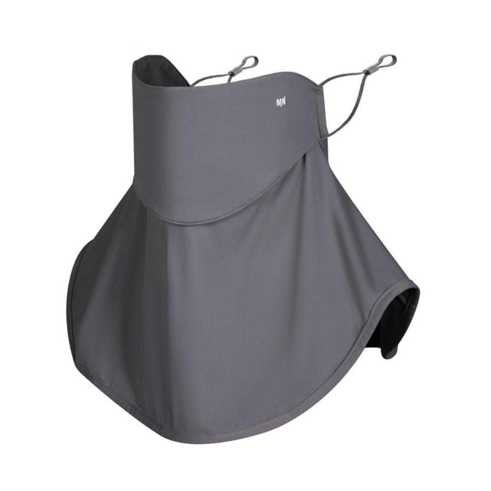 New Solid Color Ice Silk Mask Summer Face Scarves UV Protection Neck Wrap Cover Face Shield Sun Proof Bib Personalized Windproof