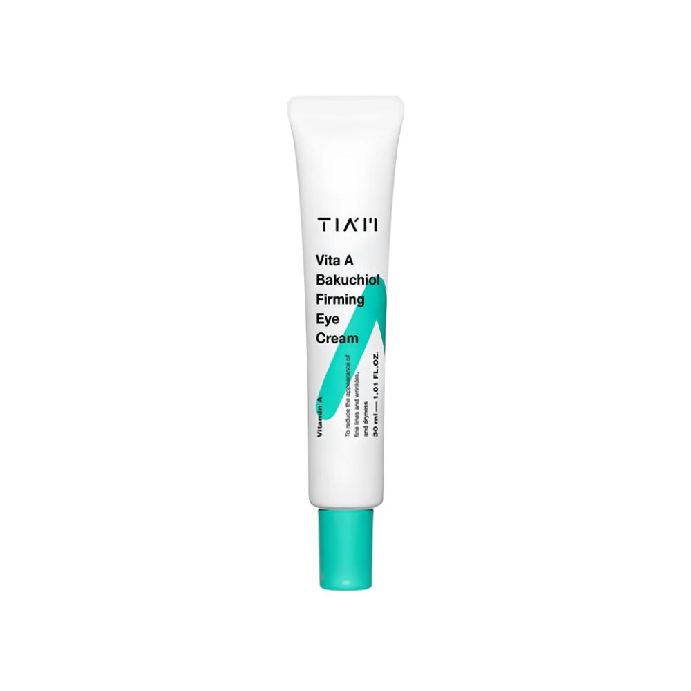 TIAM Vita A Bakuchiol Firming Eye Cream 30ml with Retinol and Bakuchiol for Eye Wrinkle and Dark Circle Care