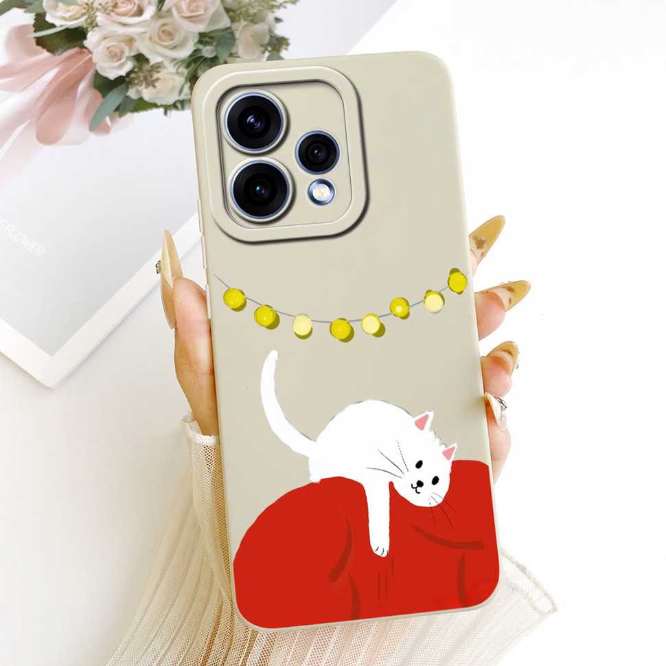For Oppo Reno15 5G Case CPH2825 Stylish Simple Design Silicone Back Cover For Oppo Reno 15C Reno15c 5G Phone Cases Bumper
