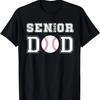 Class Of 2025 Baseball Dad Senior Graduation Graduate Men T-Shirt