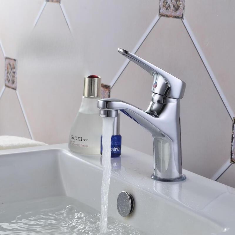 TLXT Brass Hot/Cold Mixing Basin Faucet