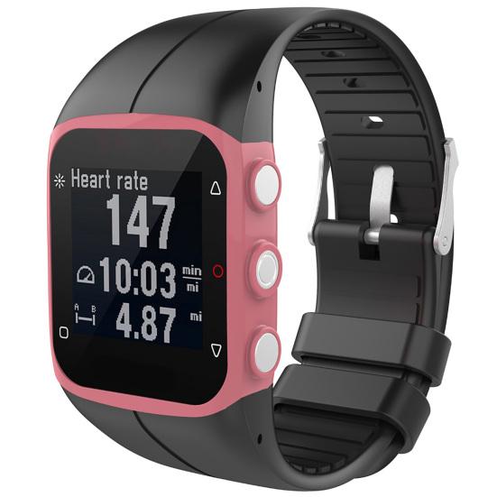 Watch Band Adjustable Waterproof Silicone Waterproof Wrist Strap for Polar M400/M430 GPS Sport