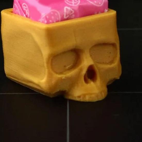 1/5Pcs Halloween Cube Head Figurine Spooky Mini Skull Pumpkin Zombie Black Cat Head Resin Statue Toy Home Office Desktop Decoration Ornament