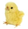 Kosen Chick Plush Realistic Animal Toy, Yellow, 11cm,